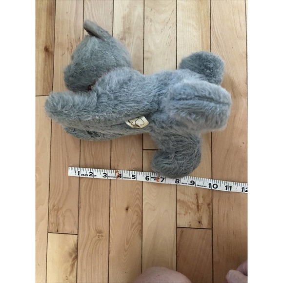 Vintage REAL SOFT TOYS Cat Plush Stuffed Toy Watford Gray Grey Lifelike England - Picture 10 of 11